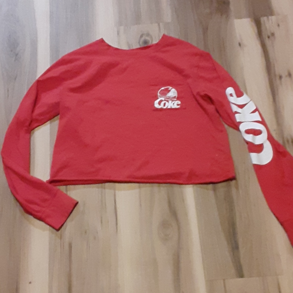 Coke cropped long sleeves